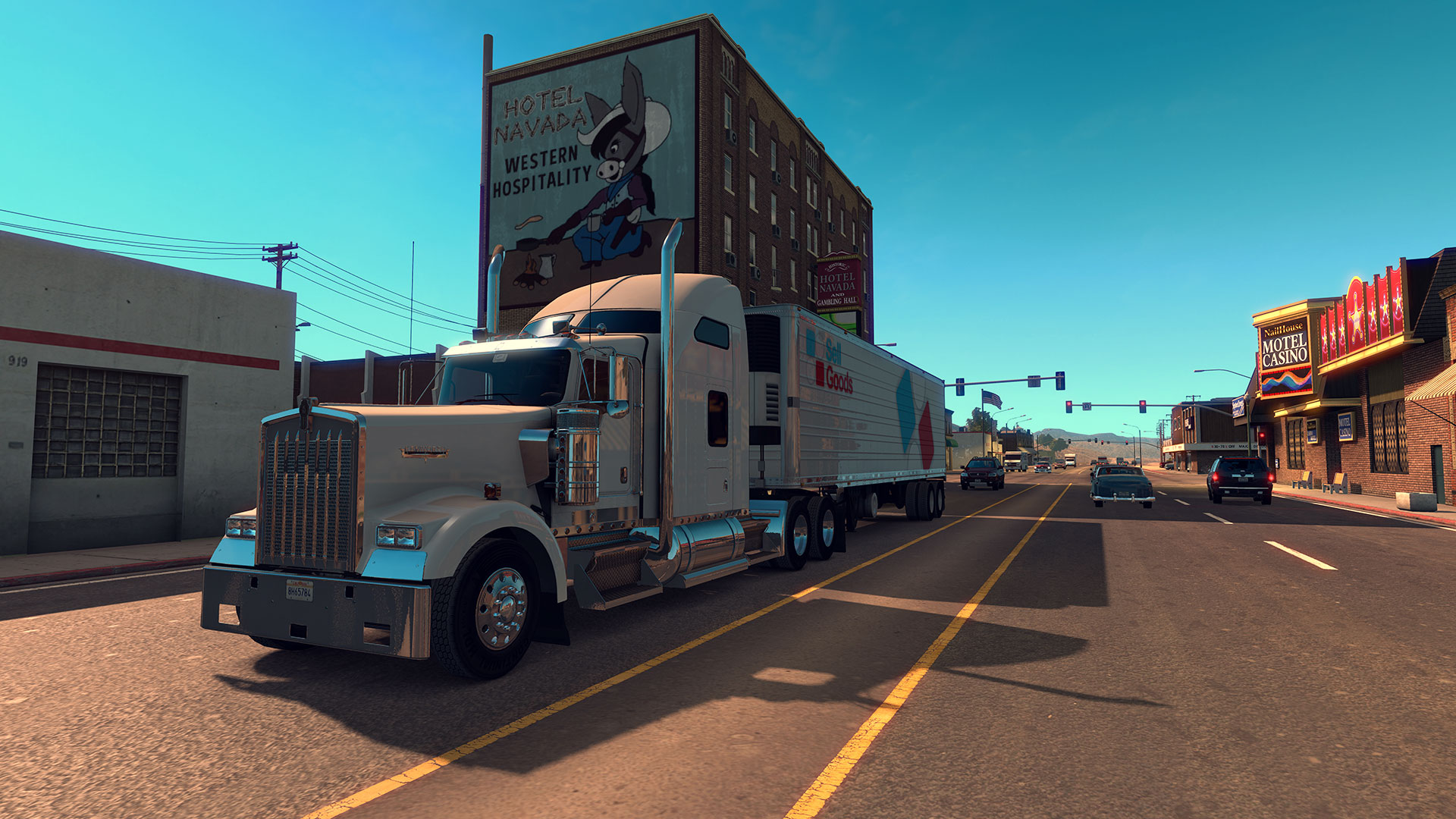american truck simulator holywood driving convoy