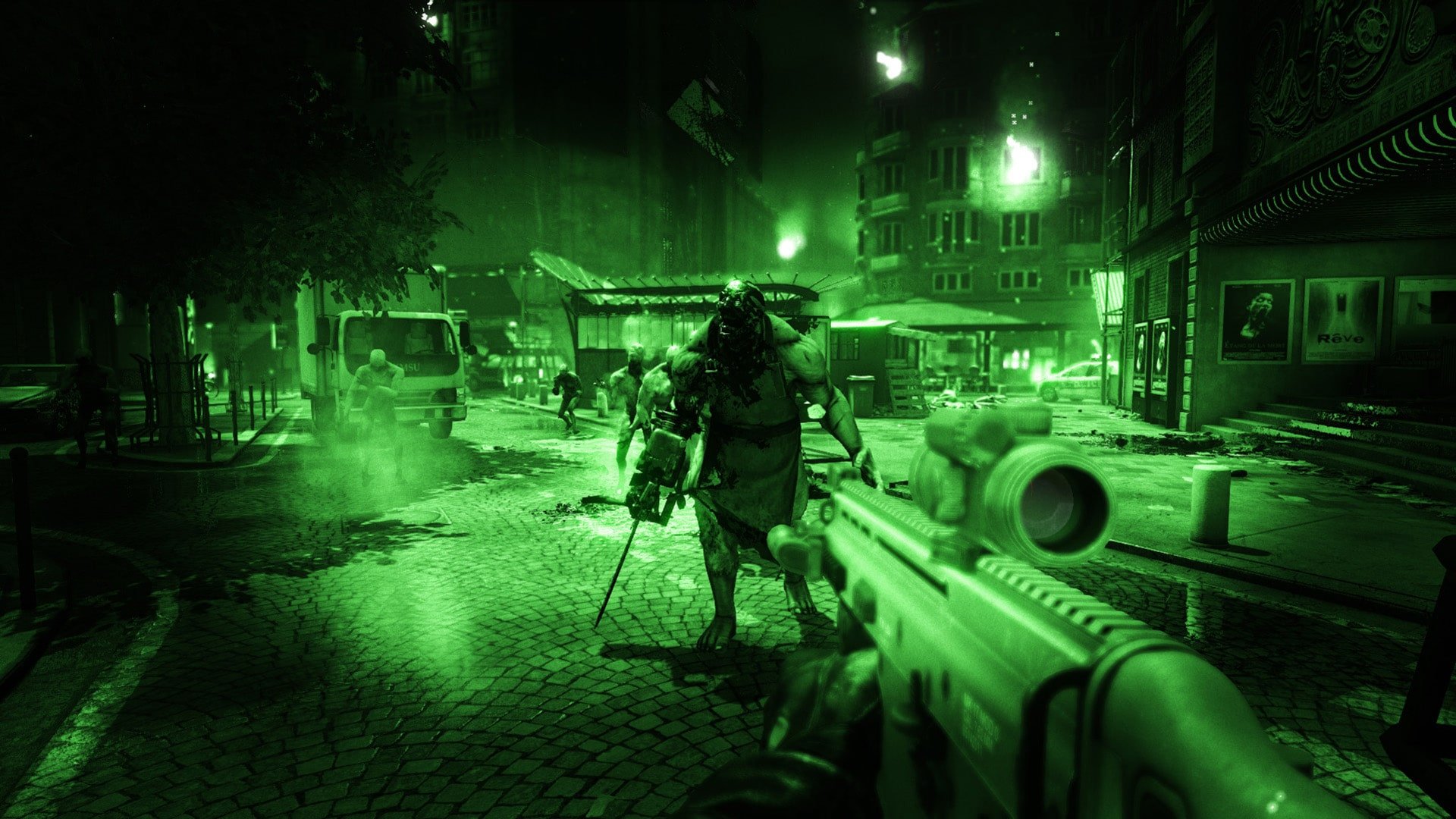 killing floor 2 night vision multiplayer mission chainsaw zombie