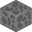 Minecraft Cobblestone block transparent