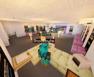 Shockbyte Minecraft event server hosting shoppette
