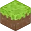 Minecraft Dirt block transparent