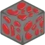 Minecraft redstone block transparent