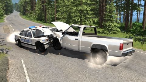 beammp players crash at high speed on a beamng dedicated multiplayer server